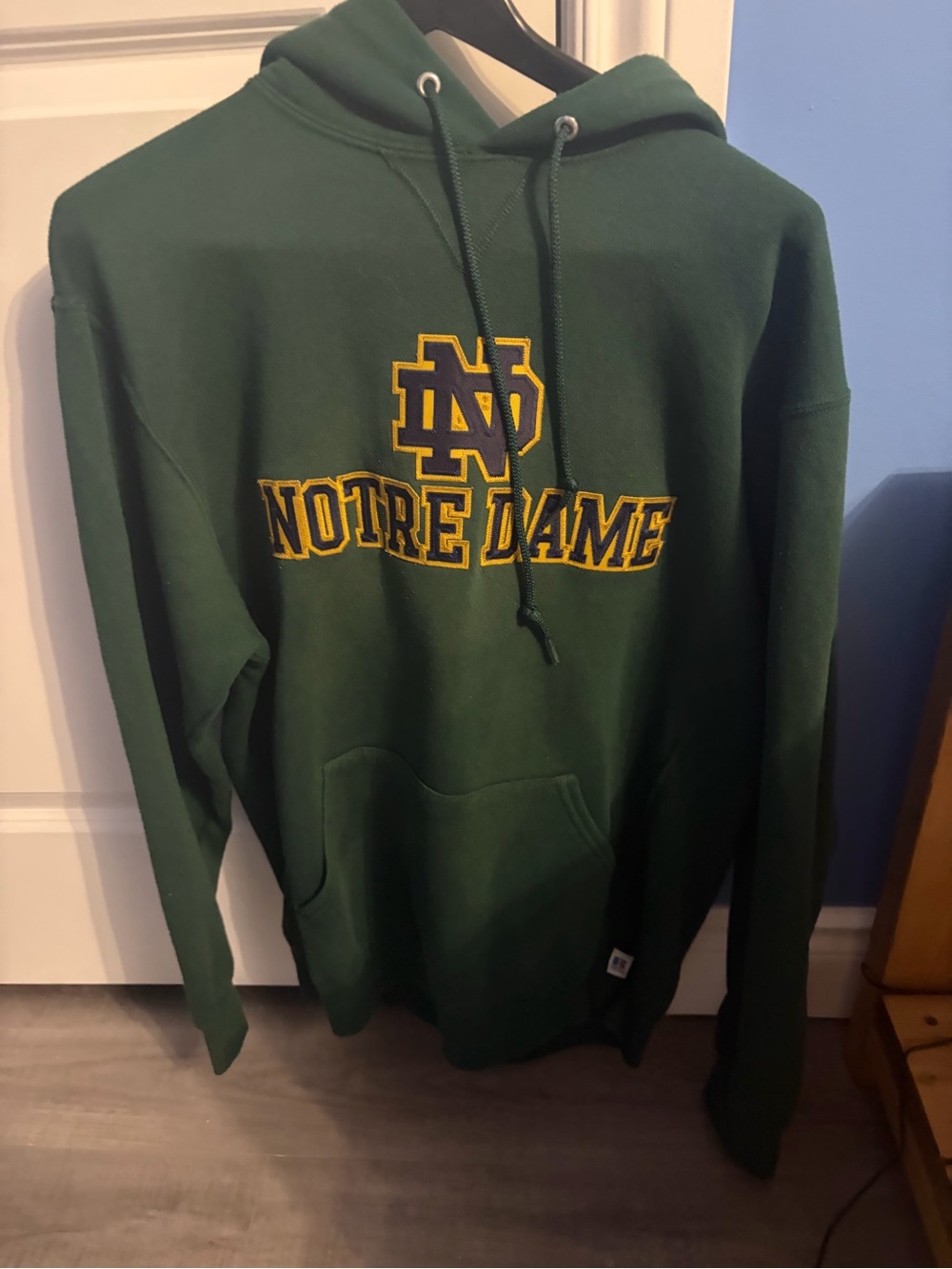 Notre Dame Green Pullover Hoodie - Men